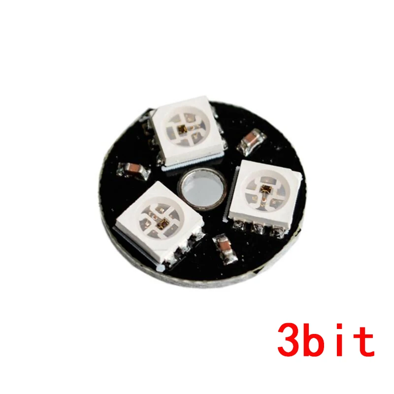 4 8 12 16 channel WS2812 WS2812B WS 2811 5050 RGB LED Lamp Panel Module 5V 1Bit 4Bit 8Bit 12Bit 16Bit 24Bit Rainbow LED Precise