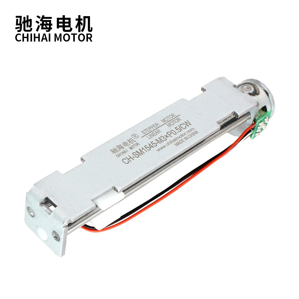 CH-SM1545-M3*P0.5 15mm Micro Slider Linear Stepping Motor Screw Motor With Bracket Stepper Motor