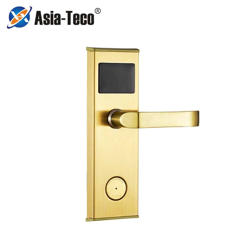 

RFID card Hotel door access system digital Electric Promotion intelligent Electronic hotel key card door lock 118E-JS