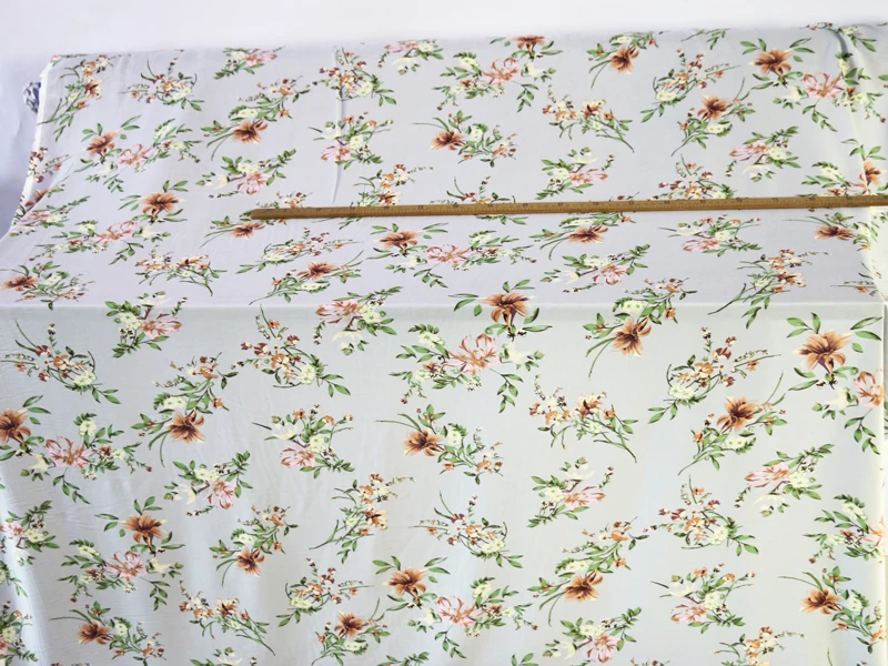 1 Meter X 1,35 Meter Hochwertiger Viskose-Stoff Rayon-Popeline Kleider- und Hemdenmaterial Großhandel – Detail 25