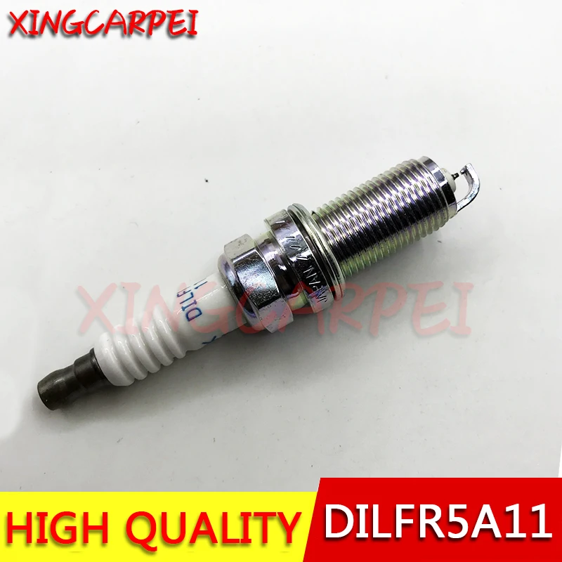 10pcs 22401-ZE01B DILFR5A11 93759 Dual Iridium Spark Plug Fit For Nissan Armada Frontier Infiniti QX56 22401 ZE01B 22401ZE01B