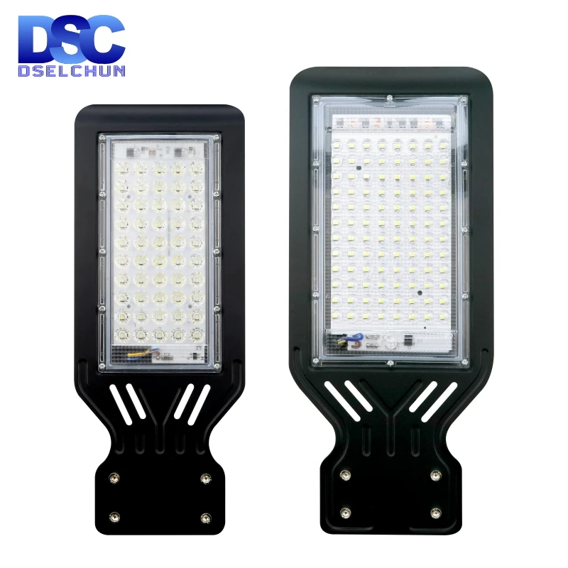 LED Street Light 50W 100W AC 220V Outdoor Floodlight Spotlight IP65 Waterproof Wall Light Garden Road Street Pathway Pole Lights