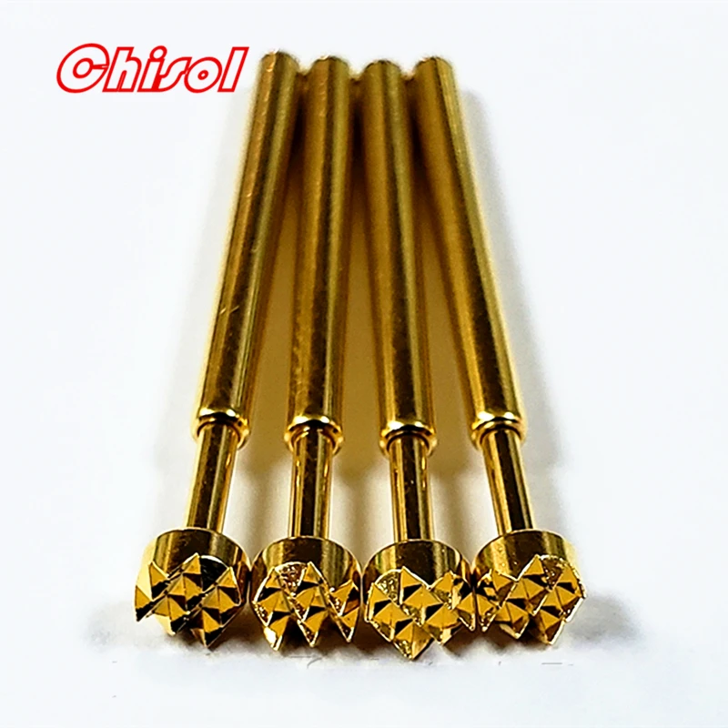 INGUN-aguja de prueba Original GKS004306396A3000, pines de prueba, 4mm, 50 unids/set/juego