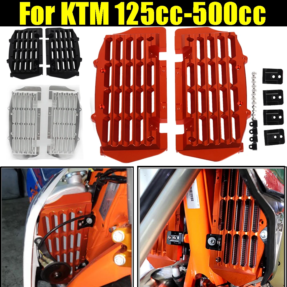 

For KTM EXC F EXCF SXF XC SX XCF-W XCW TPI Six Days 250 350 450 200 300 500 Accessories Radiator Guard Protector Grille Cover