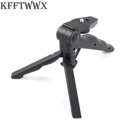 Tripods for Gopro Hero 12 11 10 9 8 7 6 5 4 3 2 Black Portable Camera Table Tripod for Go Pro SJ4000 YI 4K EKEN H9R Accessories