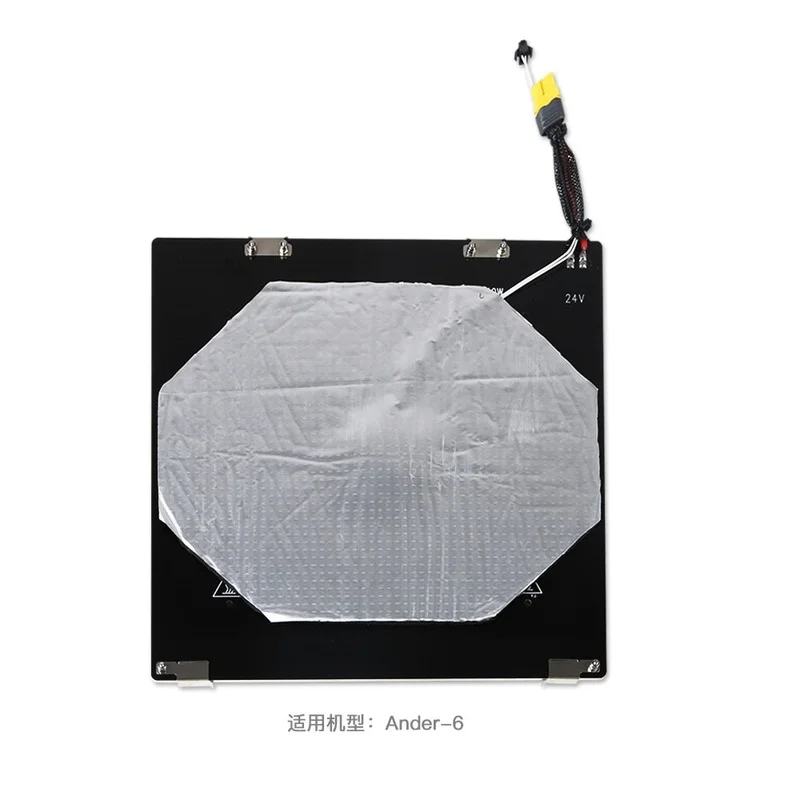 Creality 3D Ender-6 290x290X3MM Heatbed 24V MK3 Hotbed Aluminum Plate Kit Pressure Resistance For Ender-6 3D Printer parts