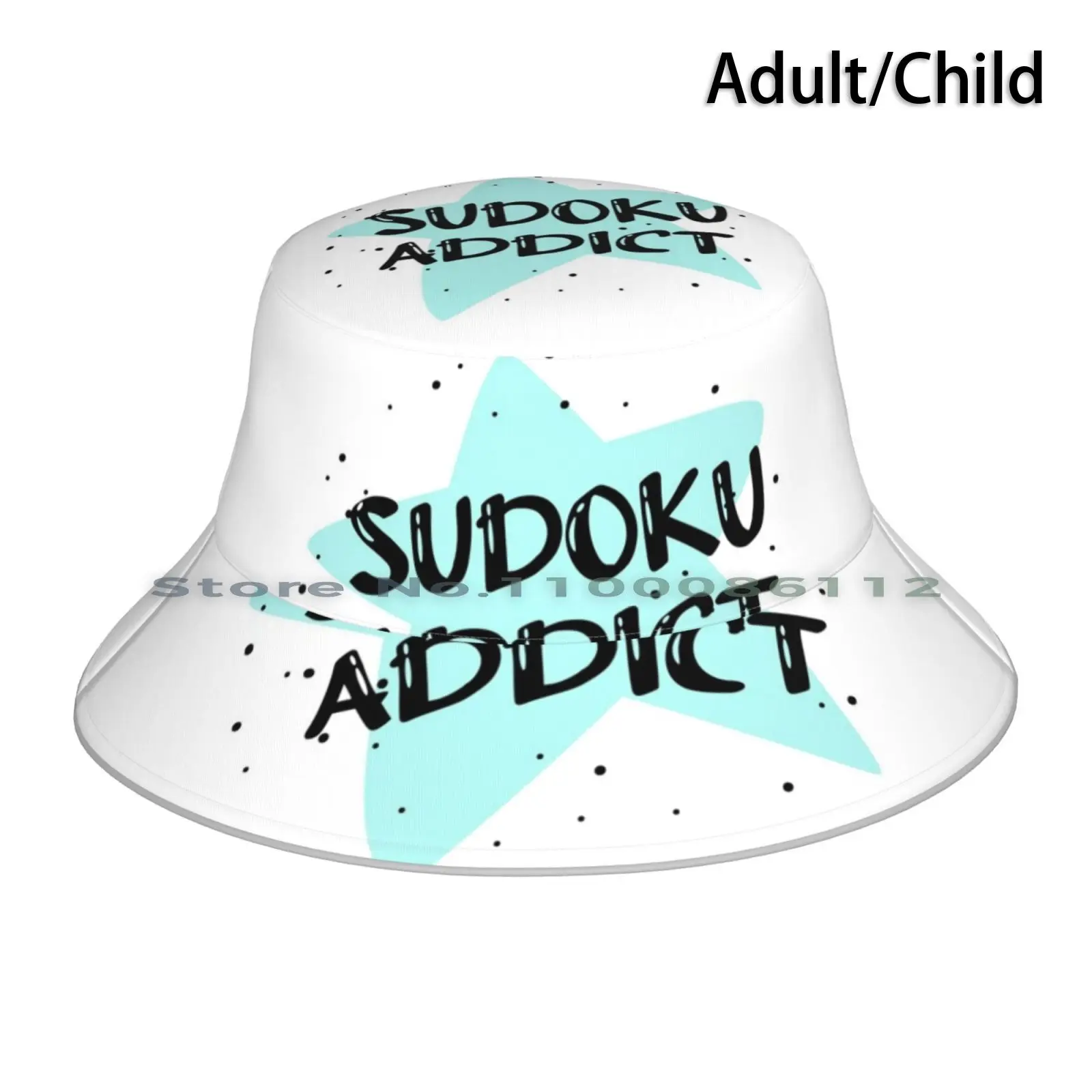 Passionate About Sudoku Game Gift Idea Man Woman Bucket Hat Sun Cap Game Japan Idea Grid Puzzles Riddle Logic Player Number