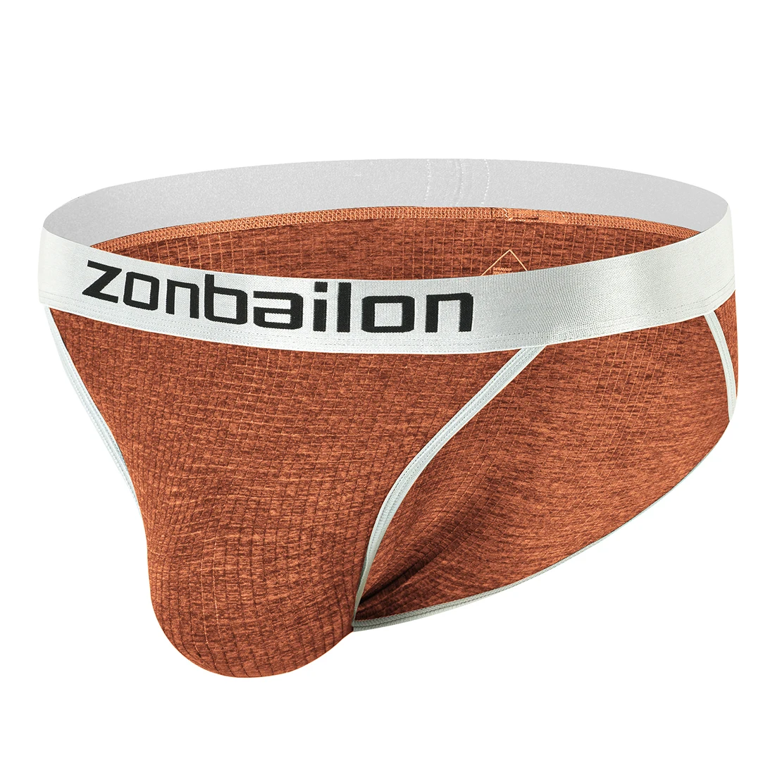 ZONBAILON Brand Mens Briefs with Bulge Pouch Sexy Bikini Men\'s Underwear U Convex Design Breathbale Shorts Size M-2XL