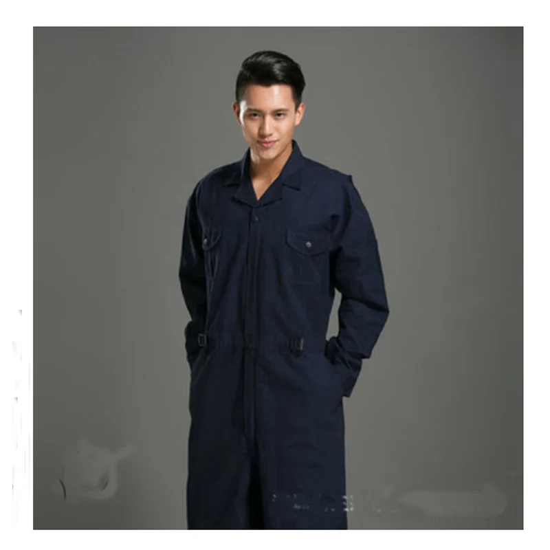 Plus Size men coveralls Spring autumn working jumpsuit overalls welding suit Wearable workshop breathable Factory repair uniform