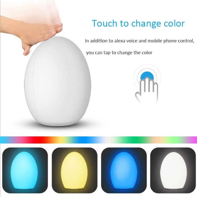 와이파이 스마트 조명 도킹, 구글홈 알렉사 크리에이티브 분위기 조명 색상 변경 Led 홈 전구, 신제품