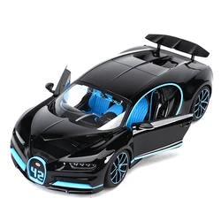 Bburago 1:18 Bugatti Chiron Sports Car Static Simulation Die Cast Vehicles Collectible Model Car Toys