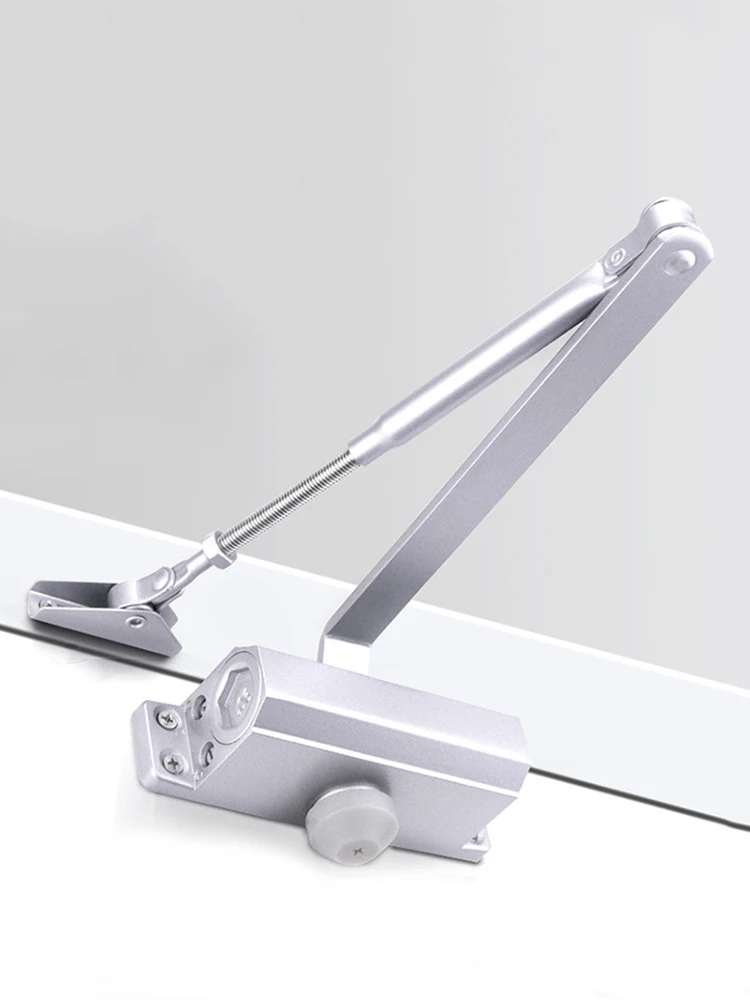 NAIERDI Hydraulischer Puffer-Türschließer 25KG bis 80KG Einstellbare Geschwindigkeit Türschließvorrichtung Geräuscharmer Soft-Close Türbeschlag