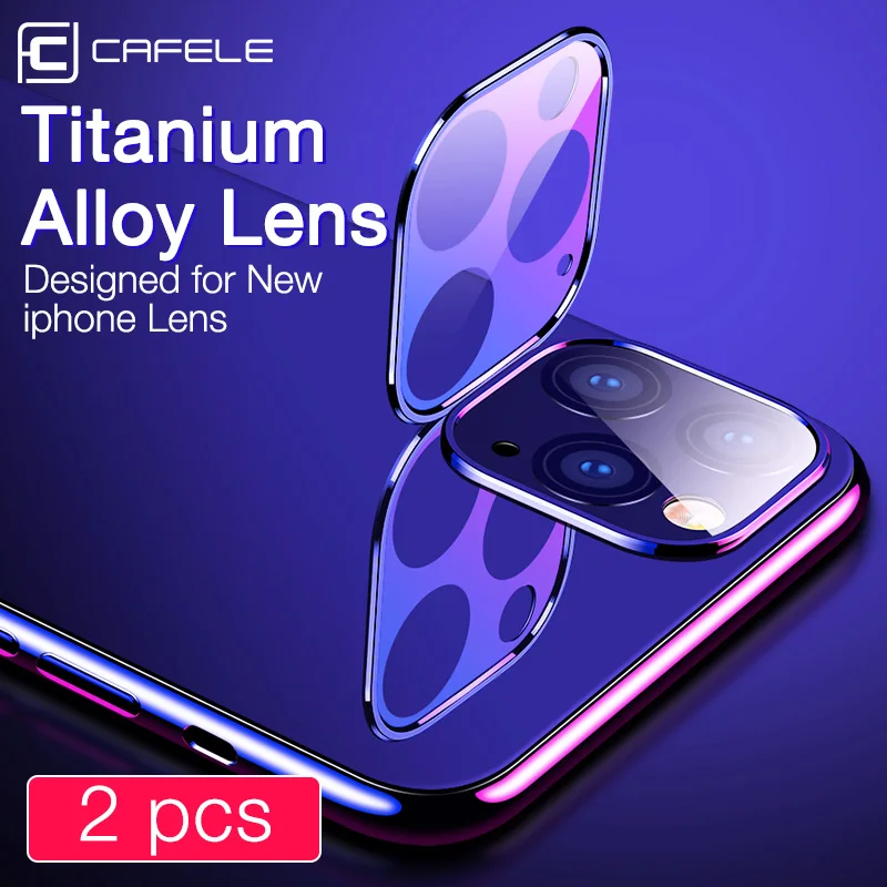 

Cafele 2pcs Camera Lens Tempered Glass For iPhone 11 PRO MAX Full Coverage Lens Screen Protector For iPhone 11 pro max Film Thin