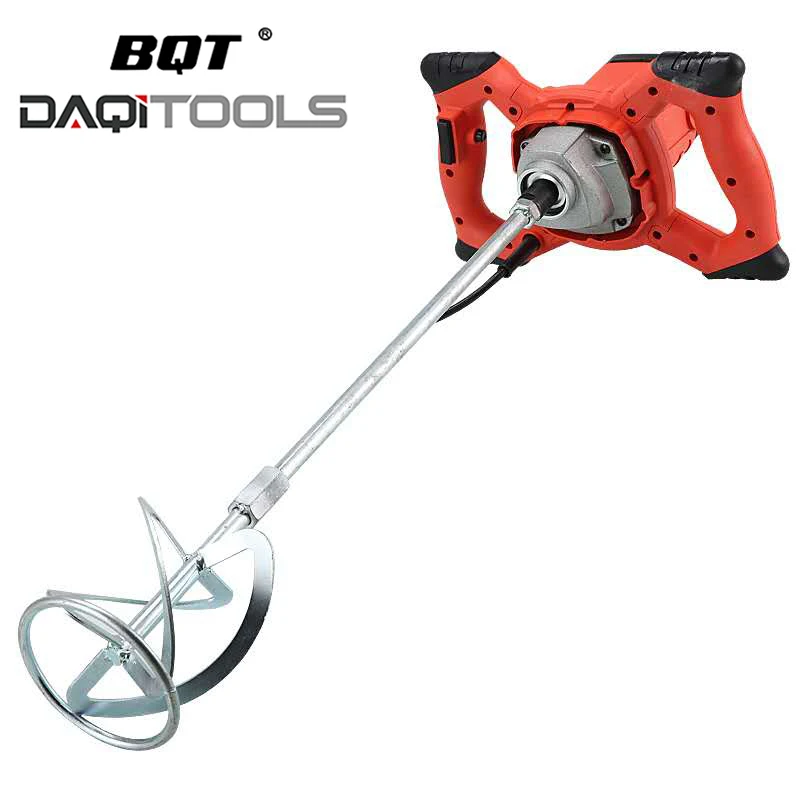 BQT industrial electric hand paint mixer concrete mixer putty mixer cement hand mixer mortor mixer machine Electric stirrer