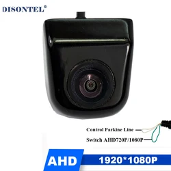 HD 1920*1080P AHD Night Vision Car Front/ Rear View Camera Universal Car Reverse Backup Parking Camera 4PIN Plug Metal Body