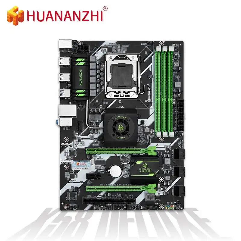 

HUANANZHI X58 DELUXE Motherboard For Intel LGA 1366 DDR3 1066 1333MHz 48GB SATA2.0 USB3.0 ATX LGA1366 Mainboard