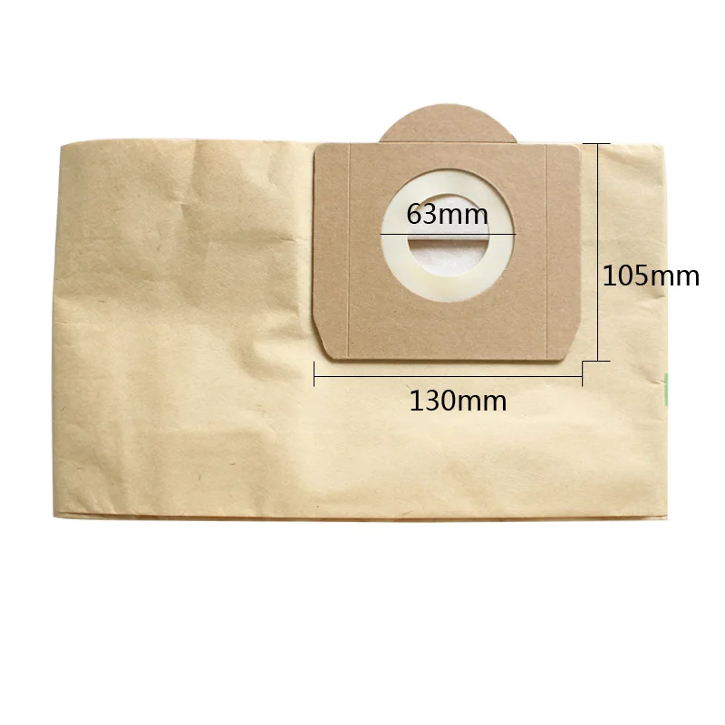 Dust Paper Bags for Electrolux Hoover Aquavac BAG17 for Rowenta RB50 ZR81 ZR814 ZR-80 ZR-81 for Karcher A2700 dust bags