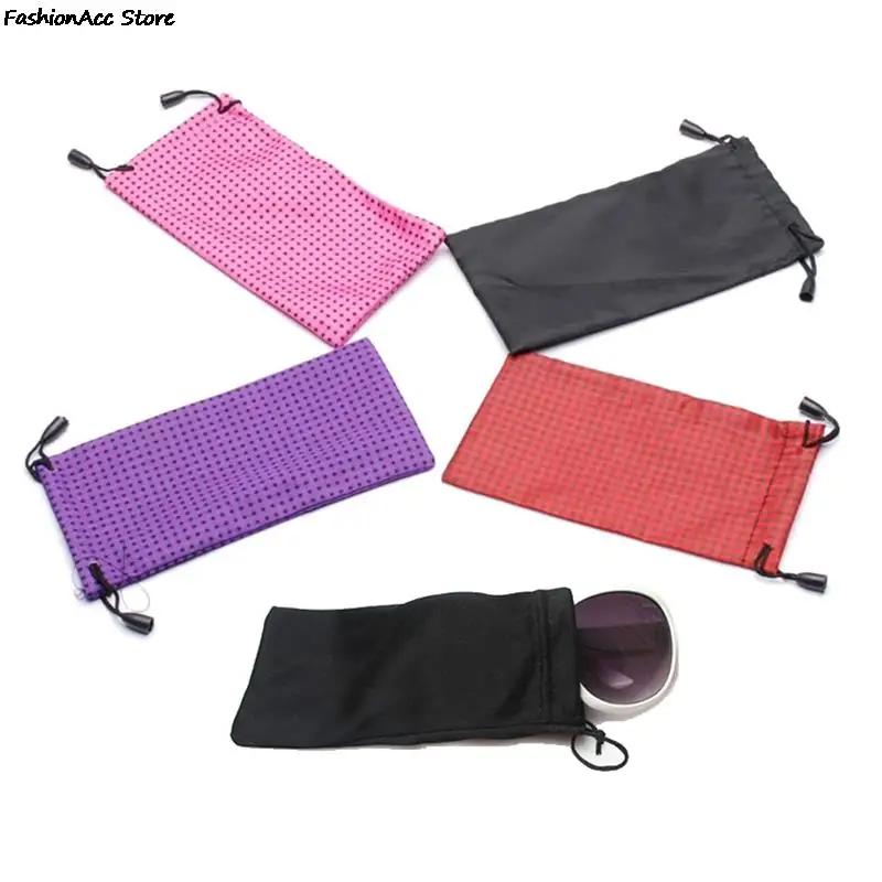 Optical Glasses Carry Bag  for Sunglasses Soft Durable waterproof Dustproof plastic sunglasses pouch Cloth Dust Pouch