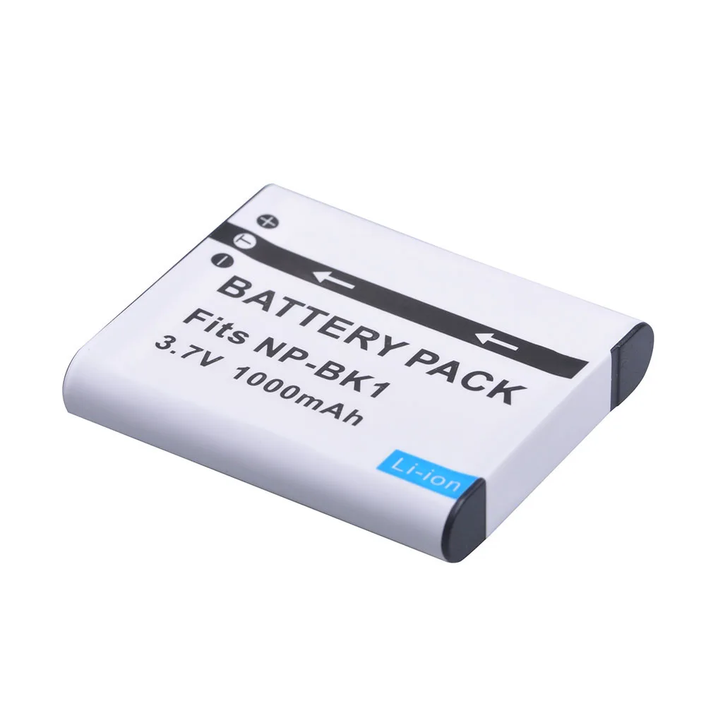 1000mAh NP-BK1 NPBK1 Batteries for Sony Cybershot MHS-PM5 DSC-W180 MHS-CM5 DSC W370 S980 S750 S780 S950 W190