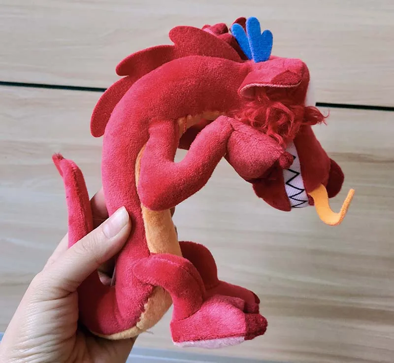 Disney Store JAPAN 2020 Mulan Plush Mushu Plush Doll Toy 18CM