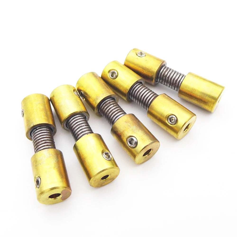 1PC Spring Coupling Universal Joint Connector 4mm 3mm 3.175mm 1/8\