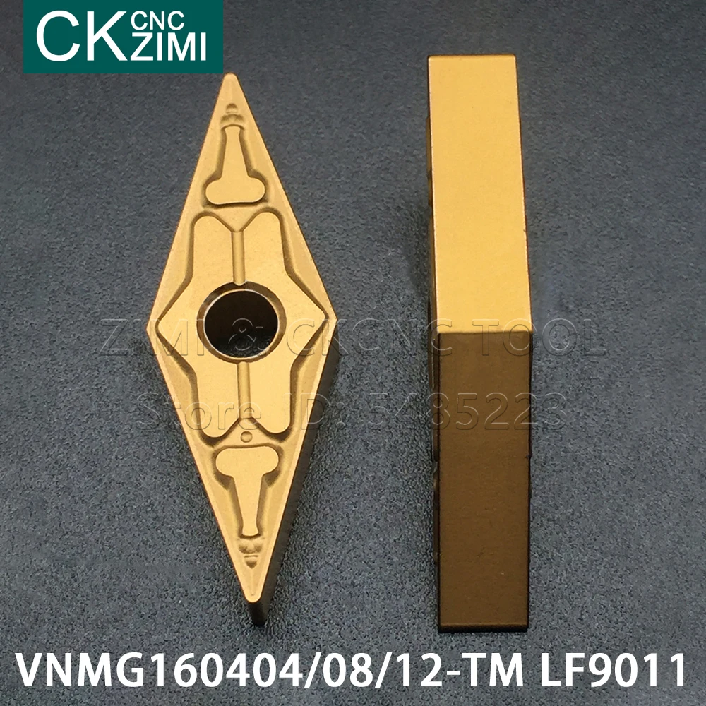 VNMG160404-TM LF9011 VNMG160408-TM LF9011 VNMG160412-TM LF9011 كربيد إدراج فهرسة تحول إدراج أداة أداة التصنيع باستخدام الحاسب الآلي للصلب