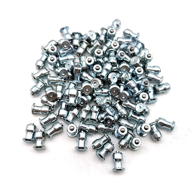 100pcs Car Tires Studs Screw Snow Spikes Tyre Sled Snow Ice Chains Metal 8mmx12mm