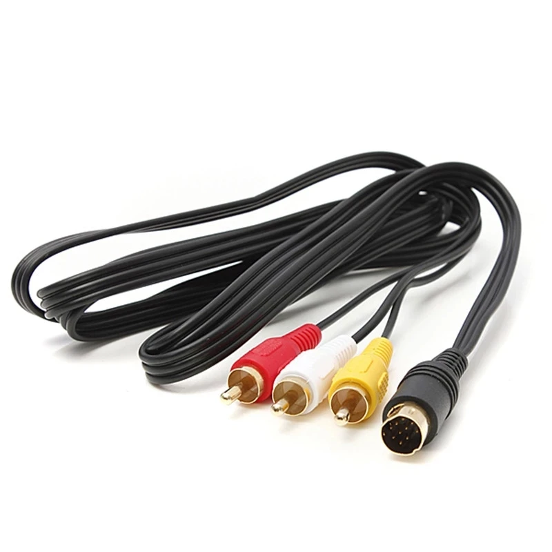 Cable RCA A/V SEGA Saturn – Oro/Níquel Chapado para Audio Vídeo - imagen 5