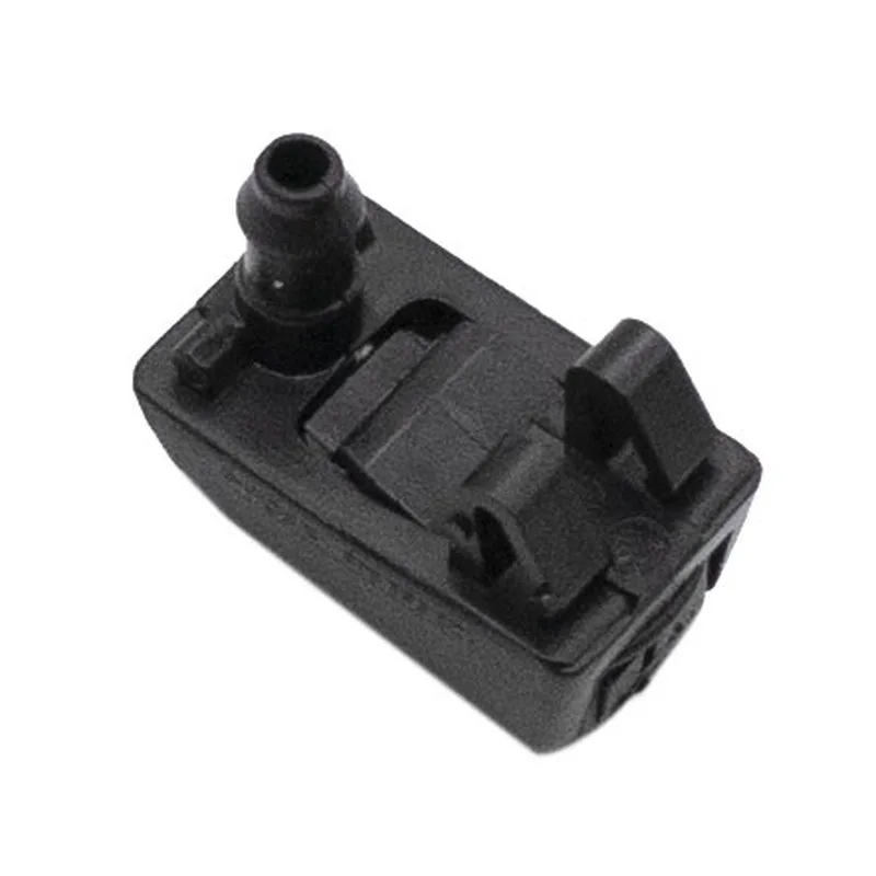 2 pcs Front Windshield Wiper Washer Jet Nozzle For Skoda Octavia 1Z 5E A5 A7 1Z0955985 Black Plastic
