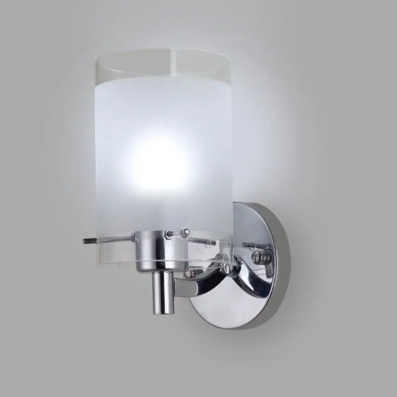 

AC85-265V E27 LED Wall Light Modern Glass Decorative Lighting Sconce Fixture Lamp with Single light head Dropshipping