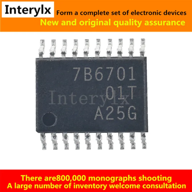 10Pcs/Lot TPS7B6701QPWPRQ1 TPS7B6701 7B6701 IC REG LIN POS ADJ 20HTSSOP