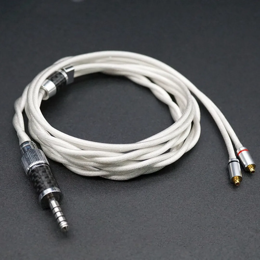 Fengru-ゴールデン/シルバー/パラジウム/銅ヘッドセット用ハイブリッドケーブル,0.78 mmcx qdc,2ピン,コード51用