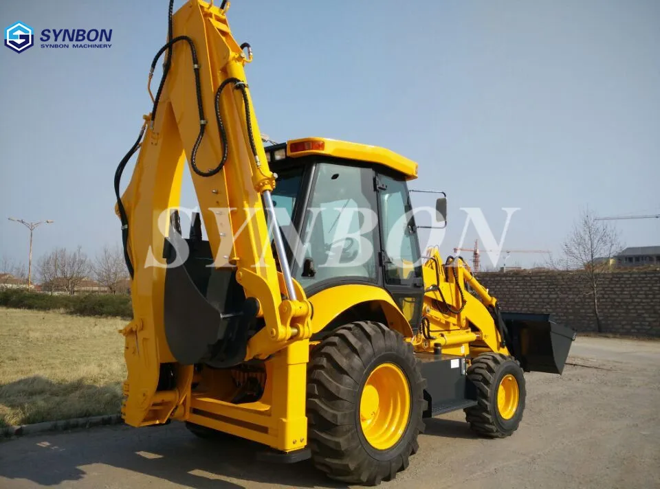 SY747 SYNBON 2020  backhoe loader hydraulic front shovel excavator construction machinery  wheel loader excavator