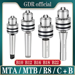 Matkap Chuck MT1 MT2 MT3 MT4 MT5 R8 C10 C12 C16 C20 B10 B12 B16 B16 B22 Morse matkap Chuck aracı tutucu braketi aracı