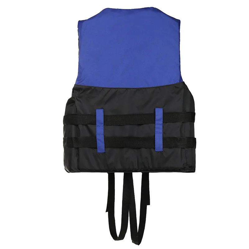 Universal Life Jacket with Whistle for Adults and Kids, Outdoor Swimming, Boating, Ski Drifting Vest, Survival Suit, Polyester,