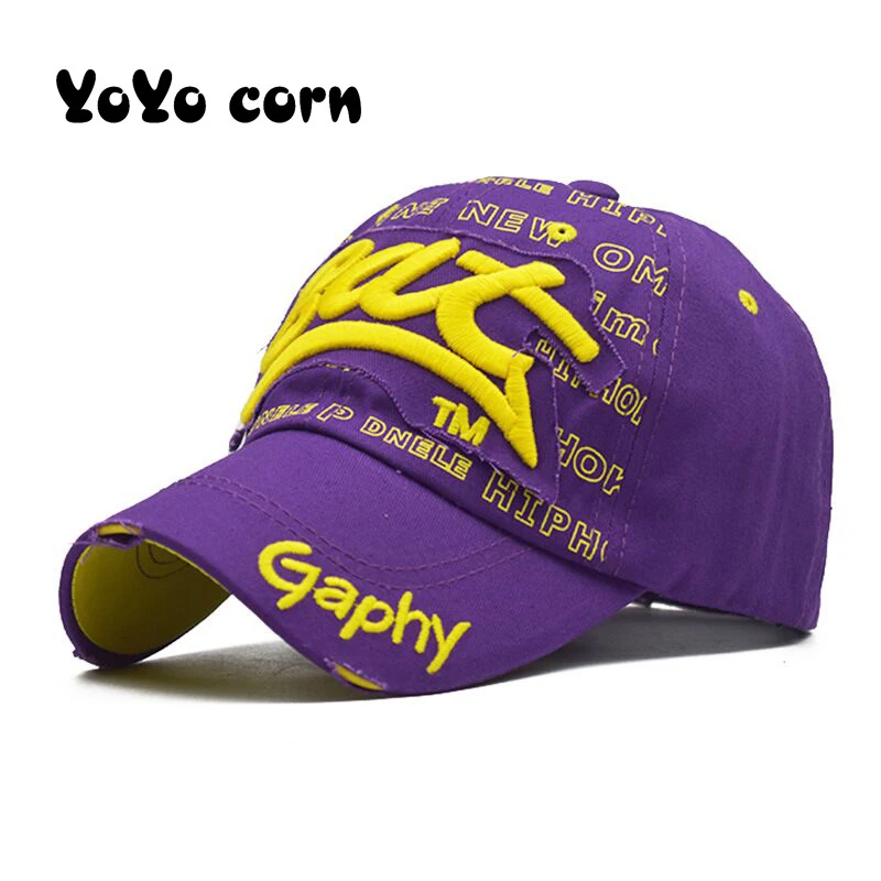 YOYOCORN Mới Cotton Nam Bóng Chày Nữ Nón Snapback Cá Mập Thêu Xương Mũ Gorras Thường Ngày Casquette Nam Bóng Chày Nón