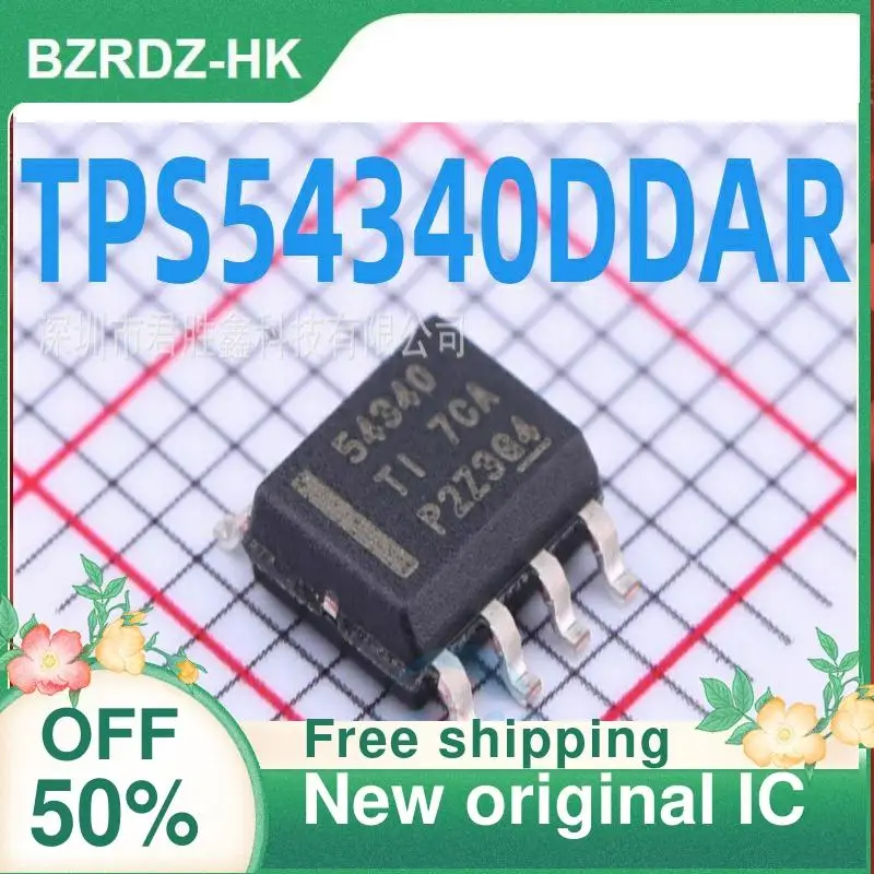 10 piezas TPS54340 TPS54340DDAR 54340 SOP8 nuevo original