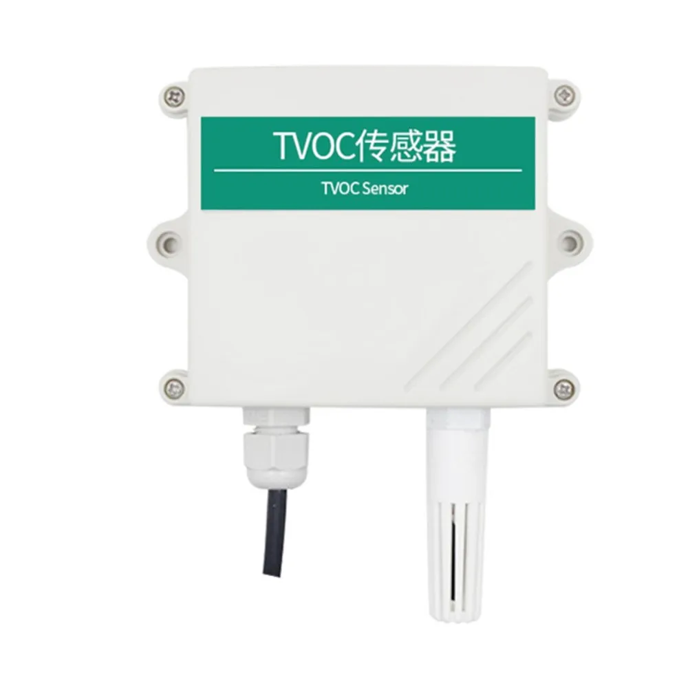 sensor taidacent de qualidade de ar detector de compostos organicos volateis medidor de vocos 420ma 05v 10v modbus para parede 01