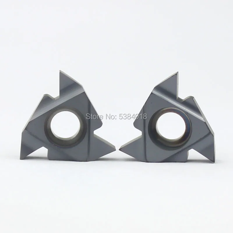 Herramienta de torneado de hilo, Herramientas CNC carbida de inserción, de acero inoxidable, 16ER/IR A55 G55 AG55 A60 G60 AG60
