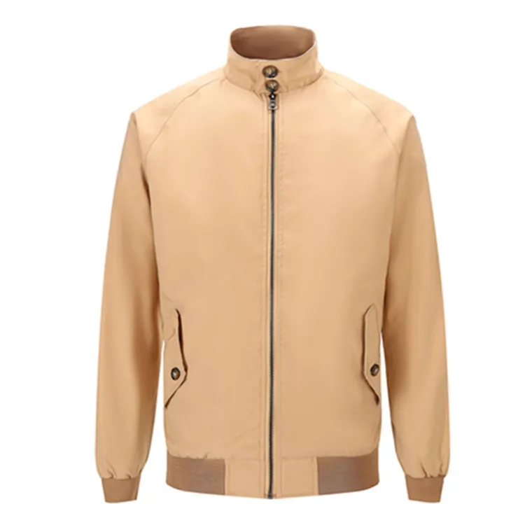 MRMT-Chaqueta de Color liso para hombre, abrigo con cuello, ropa de exterior, novedad de otoño, 2024