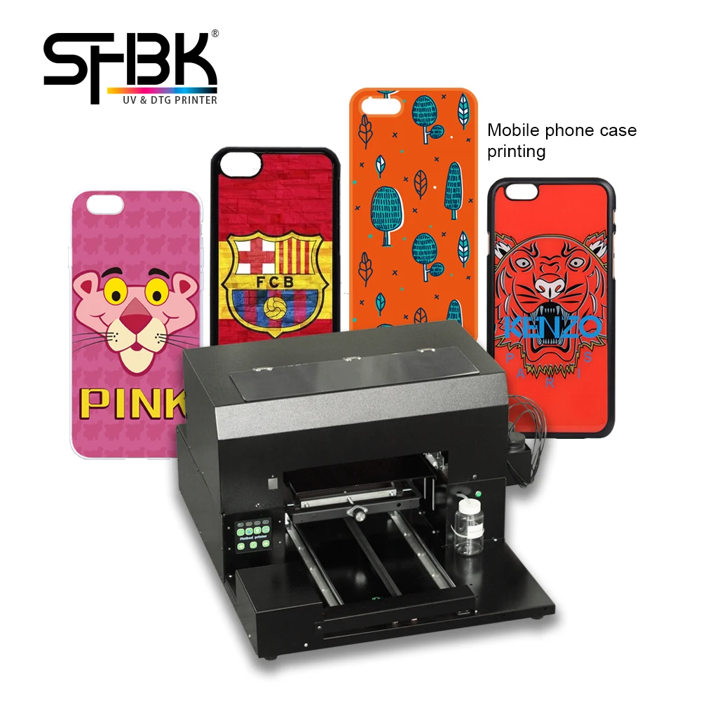 A3 uv flatbed printer small multifunctional customized mobile phone case acrylic pvc pattern digital printing Print 3D text