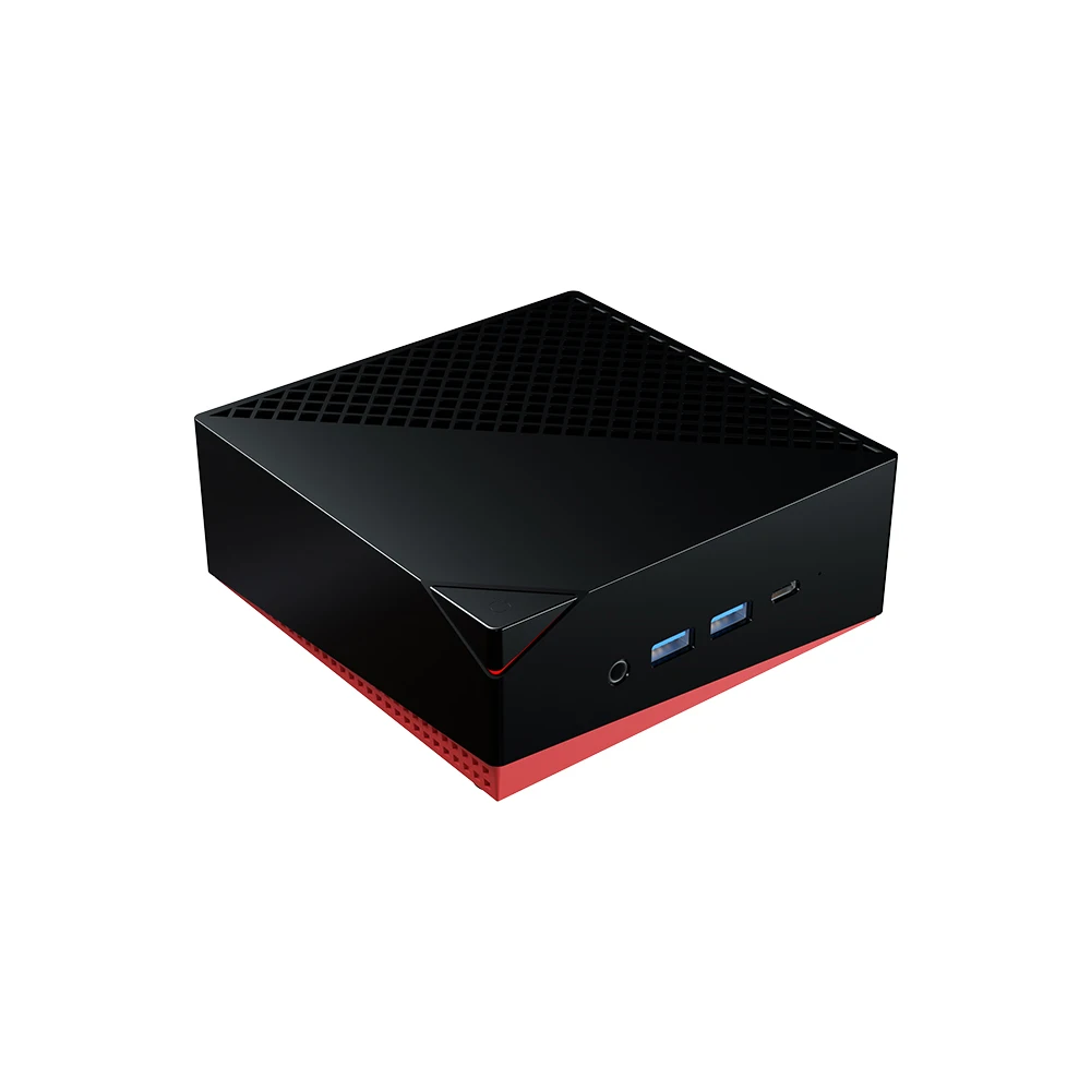 EGLOBAL NEW AMD Mini Computer Ryzen  5 4500U 2*DDR4 NVMe SSD 2*LAN Desktop Gaming PC Type-C HTPC Windows10 WiFi6 BT5.1 Computer