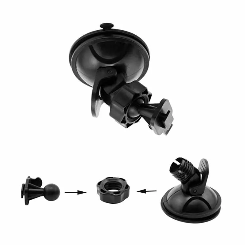 For Original Xiaomi Yi Dvr Suction Cup Bracket Camera Mount for  2 PCS Xiaomi YI GoPro DVR Holder