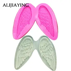 M1109 Angel wings Silicone Mold Fondant Mould Cake Decorating Tools Chocolate Gumpaste Molds, Sugarcraft, Kitchen Accessories