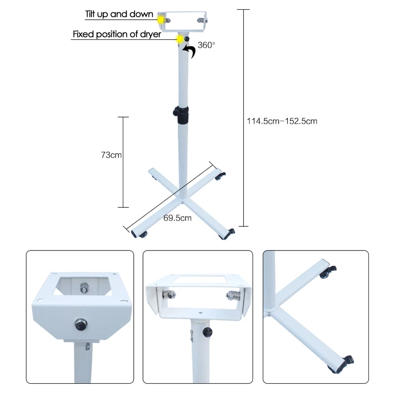 2200W Pet Dryer Holder Rack Sets Cat Dog Hair Grooming Blower 220V 110V  Motors Secador Asciugatrice Suszarka Professional Plug