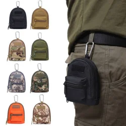 Tactical Wallet EDC Molle Pouch Portable Key Case Outdoor Sports Coin Purse Hunting Bag Zipper Pack Multifunctional Bag