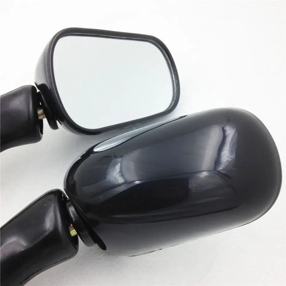 Pair Black NEW Style Side Rearview Mirrors For Honda CBR900RR 1993-1997 VFR750F 1994