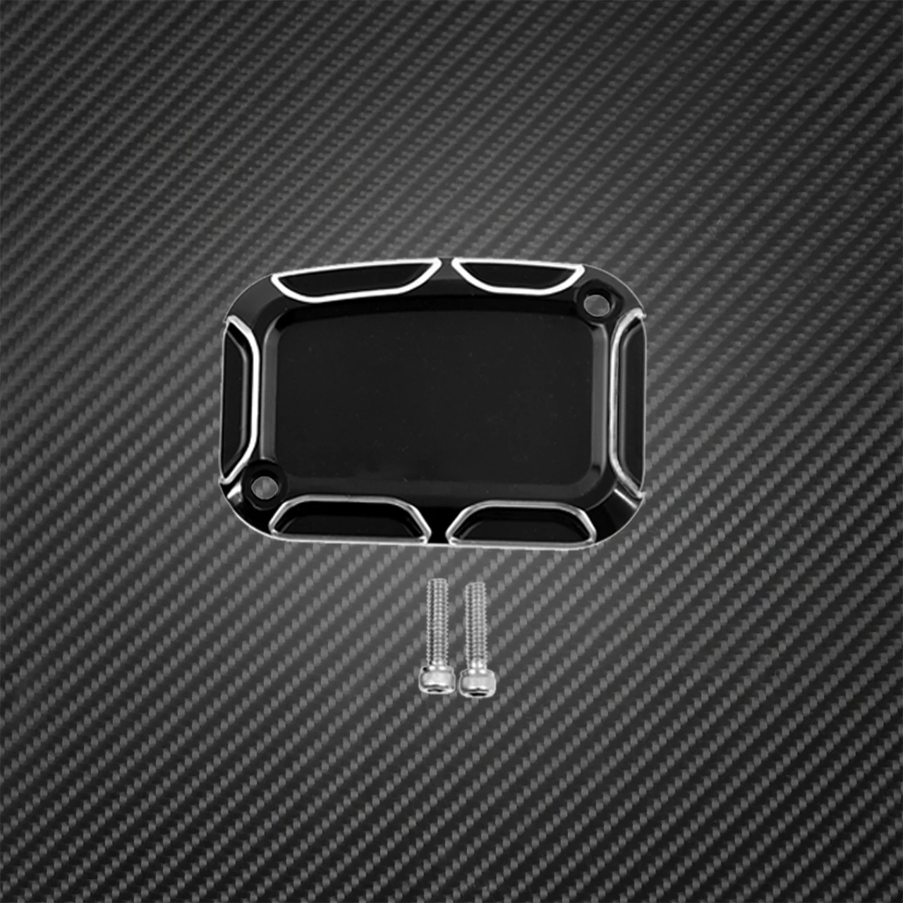 Motorcycle Brake Master Cylinder Cover For Harley Touring Road King Glide Ultra Street Electra Street Night Rod V-Rod 2006-2017 - Image 2