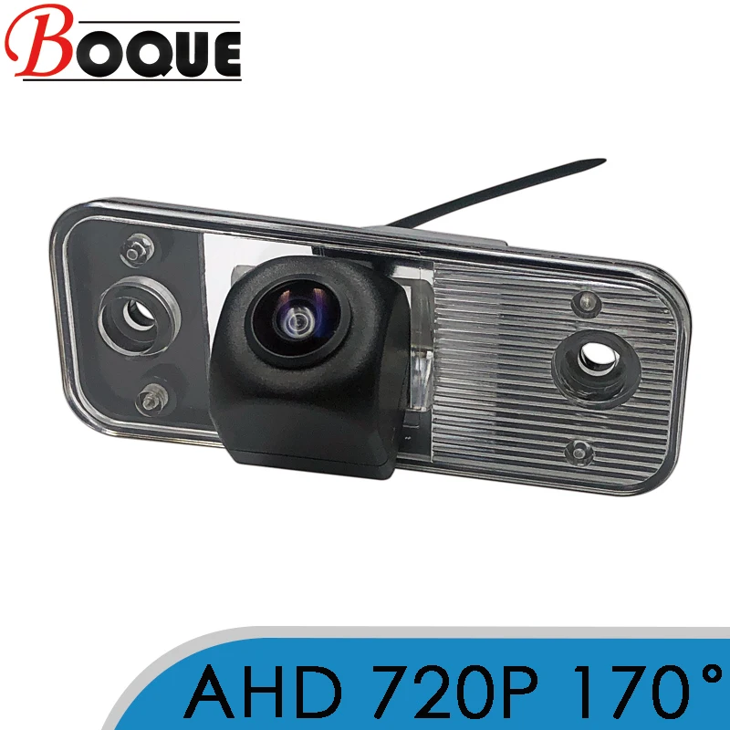 BOQUE 170 Degree 1280x720P HD AHD Car Vehicle Rear View Reverse Camera for Hyundai Grandeur TG HG SantaFe Santa Fe CM Azera