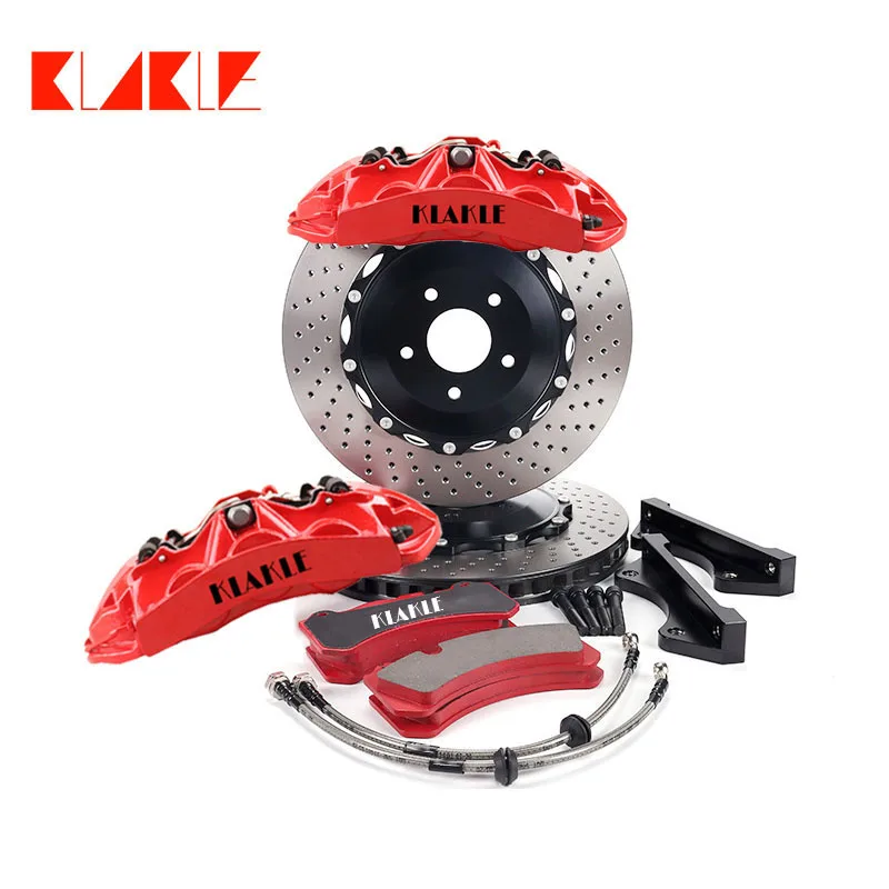 

KLAKLE Upgrade 6 Pots Caliper KKAMG6 Big Brake Kit 380*36MM Car Brake Disc For AMG W209 W221 W203 W212 SLK350 GLK300 SLK300 R171